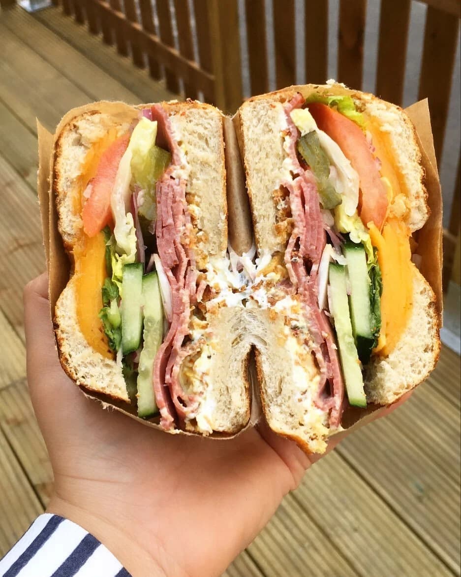 Bagels garnis